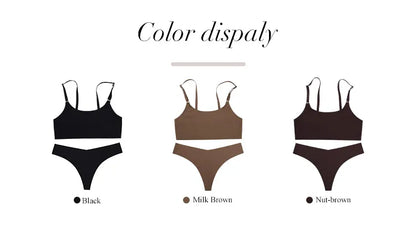 3 Seamless Lingerie Sets in One Smart Kit