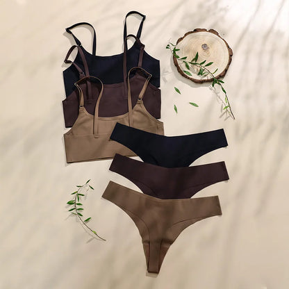 3 Seamless Lingerie Sets in One Smart Kit