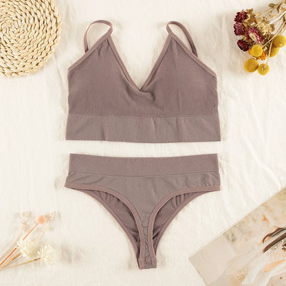 Premium Seamless Bra & Thong Bundle – Comfort meets Elegance