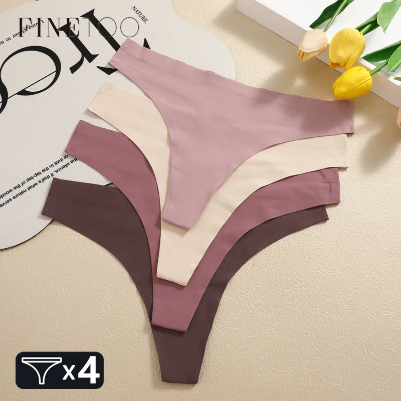 4-Piece Seamless Panty Set