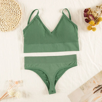Premium Seamless Bra & Thong Bundle – Comfort meets Elegance