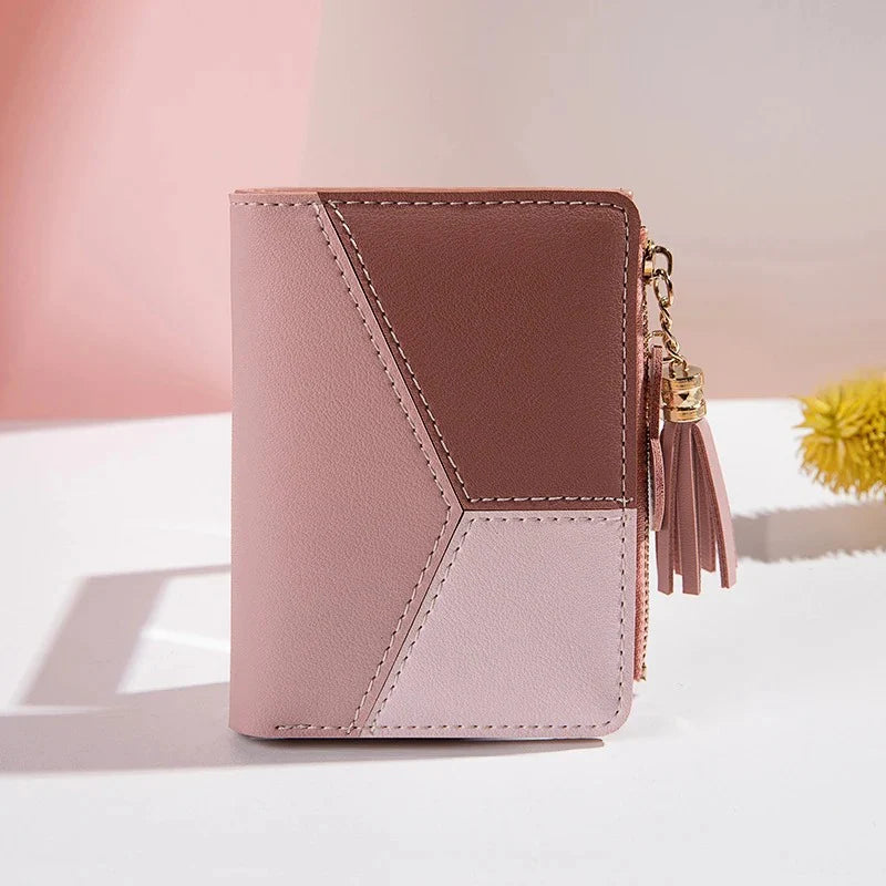 Chic Foldable Leather Wallet